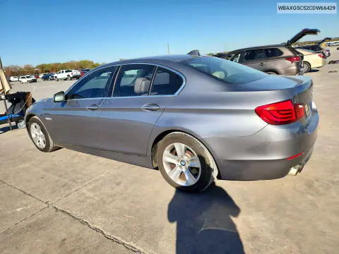 2012 BMW 528 I VIN WBAXG5C52CDW66429 фото 2