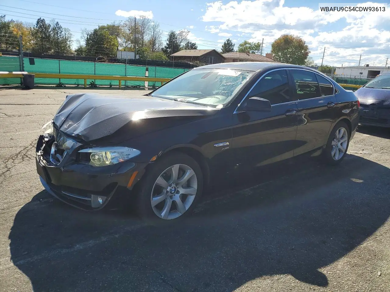 2012 BMW 550 Xi VIN WBAFU9C54CDW93613 фото 1