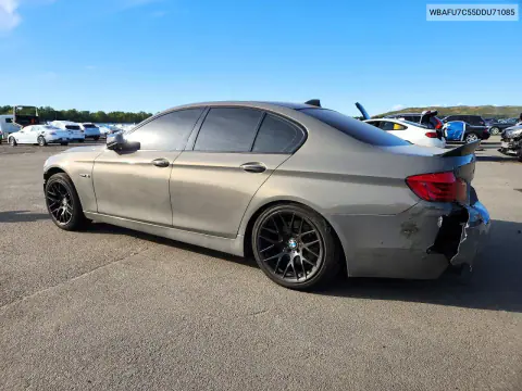 2013 BMW 535 Xi VIN WBAFU7C55DDU71085 фото 2