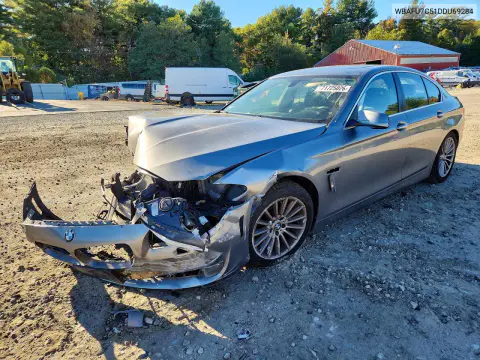WBAFU7C51DDU69284 — 2013 BMW 5ER, Передняя часть, фото до ремонта