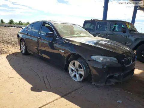 2013 BMW 528 I VIN WBAXG5C50DD230325 фото 4