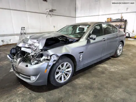 WBAXH5C53DD111469 — 2013 BMW 5ER, Передняя часть, фото до ремонта