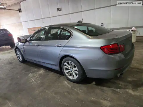 2013 BMW 528 Xi VIN WBAXH5C53DD111469 фото 2
