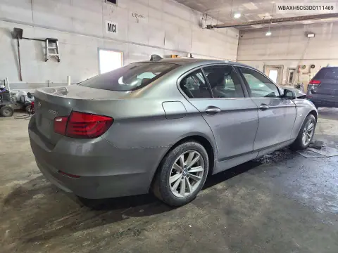 2013 BMW 528 Xi VIN WBAXH5C53DD111469 фото 3