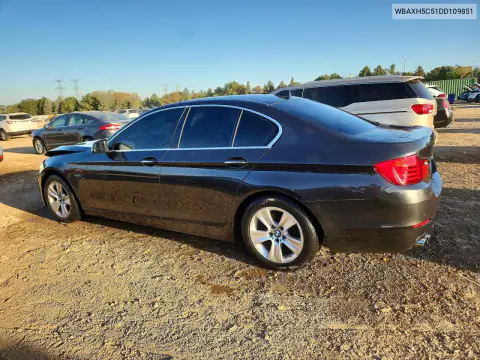 WBAXH5C51DD109851 — 2013 BMW 5ER, фото 2 с аукциона Copart, Передняя часть