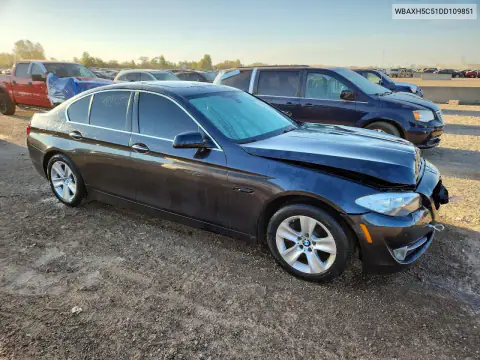 WBAXH5C51DD109851 — 2013 BMW 5ER, фото 4 с аукциона Copart, Передняя часть