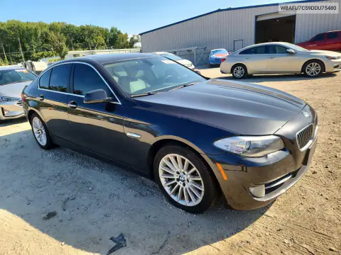 2013 BMW 535 Xi VIN WBAFU7C59DDU75480 фото 4