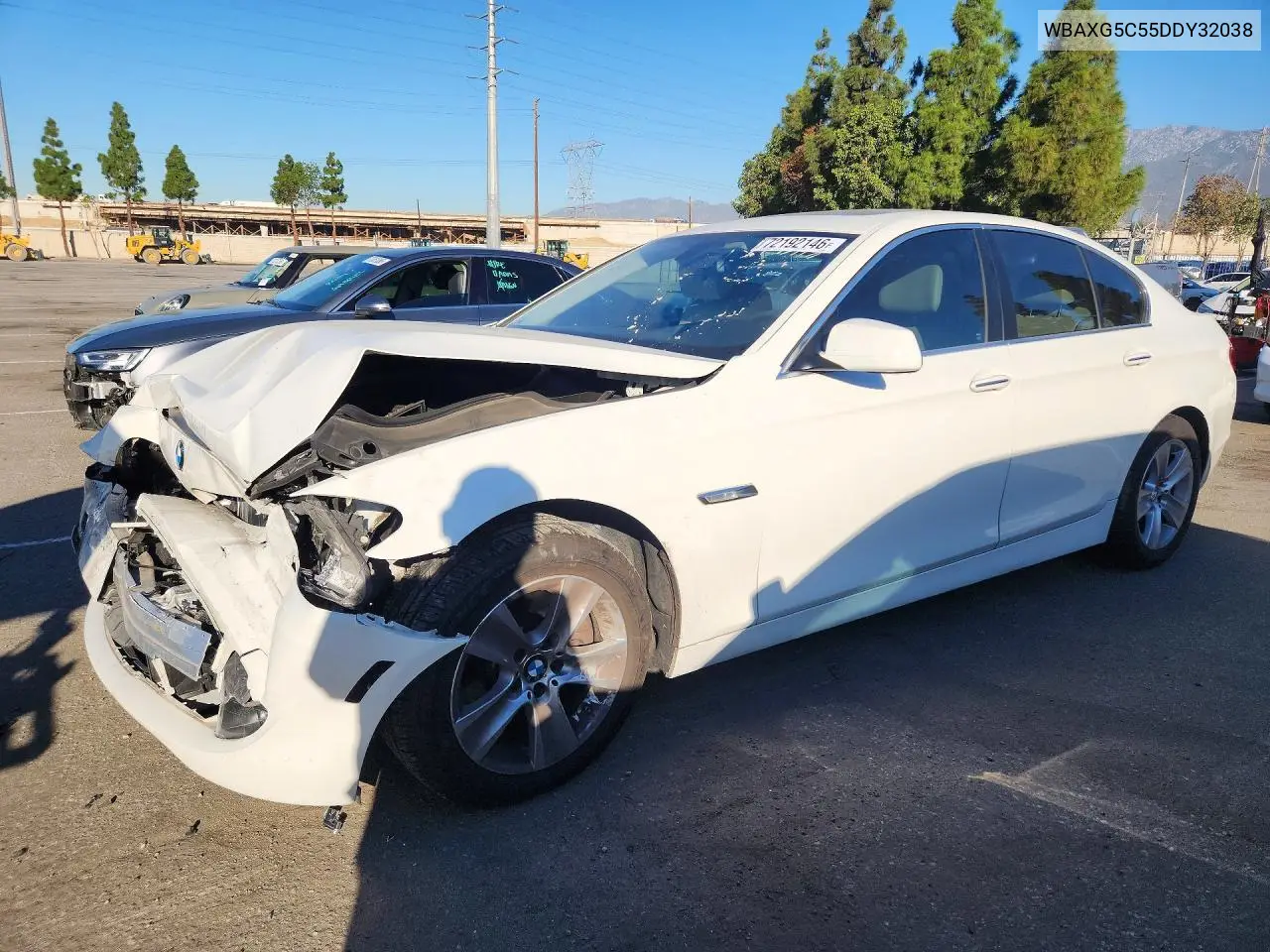 2013 BMW 528 I VIN WBAXG5C55DDY32038 фото 1