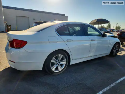 2013 BMW 528 I VIN WBAXG5C55DDY32038 фото 3