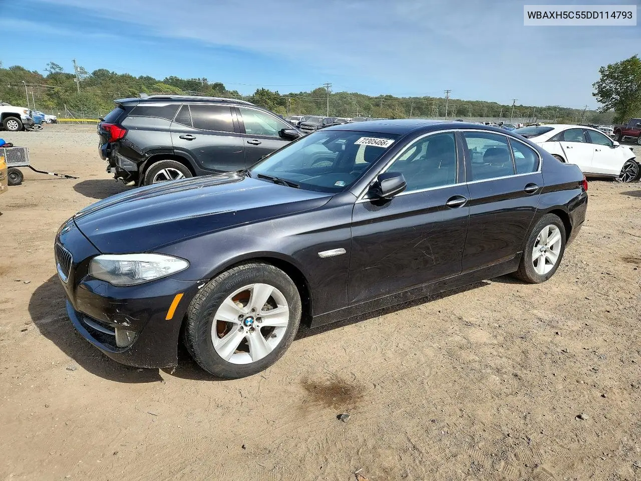2013 BMW 528 Xi VIN WBAXH5C55DD114793 фото 1