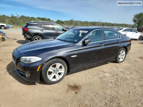 2013 BMW 528 Xi VIN WBAXH5C55DD114793 фото 1