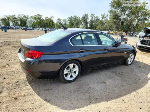 2013 BMW 528 Xi VIN WBAXH5C55DD114793 фото 3