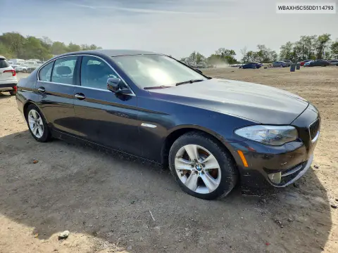 2013 BMW 528 Xi VIN WBAXH5C55DD114793 фото 4