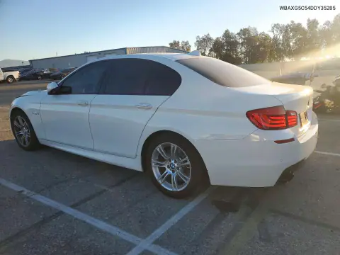 2013 BMW 528 I VIN WBAXG5C54DDY35285 фото 2