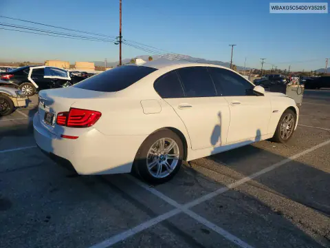 2013 BMW 528 I VIN WBAXG5C54DDY35285 фото 3