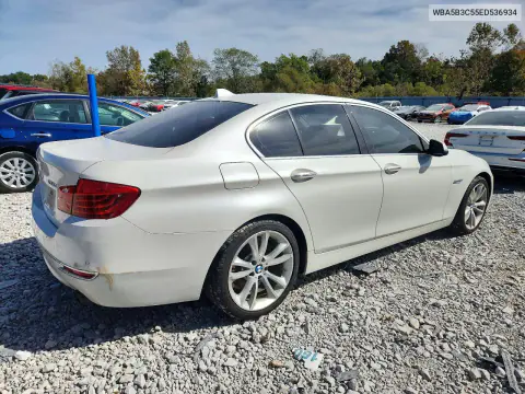 2014 BMW 535 Xi VIN WBA5B3C55ED536934 фото 3