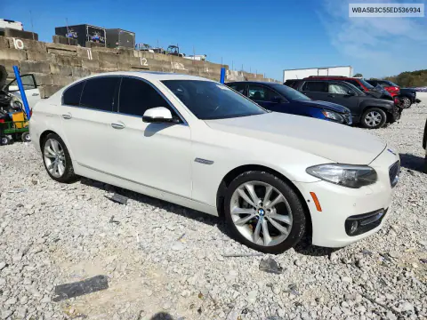 2014 BMW 535 Xi VIN WBA5B3C55ED536934 фото 4