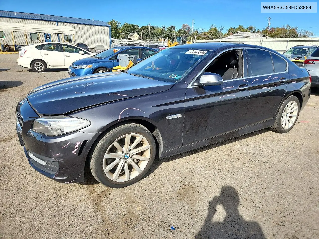 2014 BMW 535 Xi VIN WBA5B3C58ED538841 фото 1