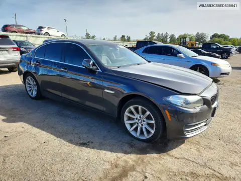 2014 BMW 535 Xi VIN WBA5B3C58ED538841 фото 4