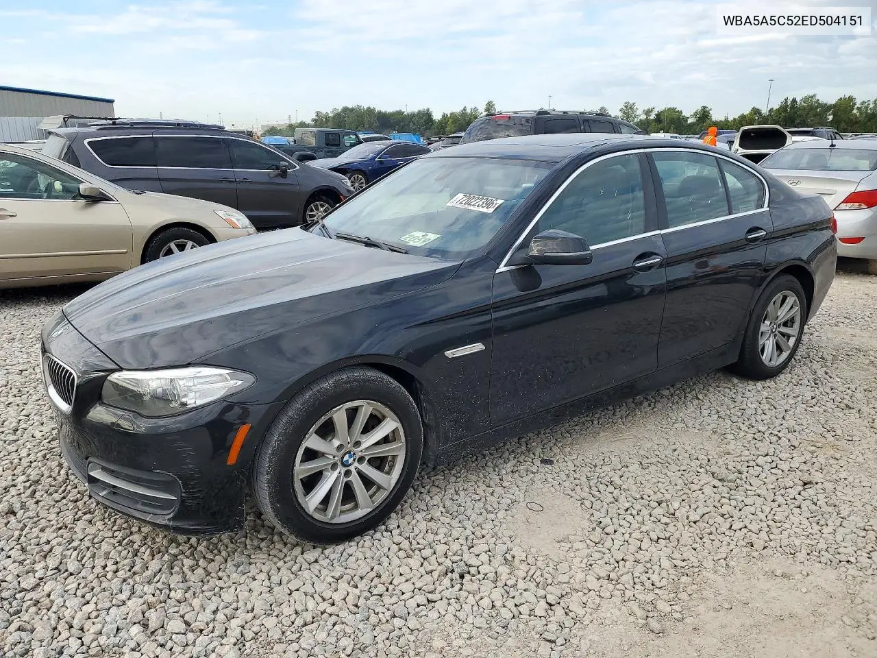 2014 BMW 528 I VIN WBA5A5C52ED504151 фото 1