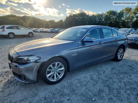 WBA5A7C51ED615057 — 2014 BMW 5ER, Передняя часть, фото до ремонта