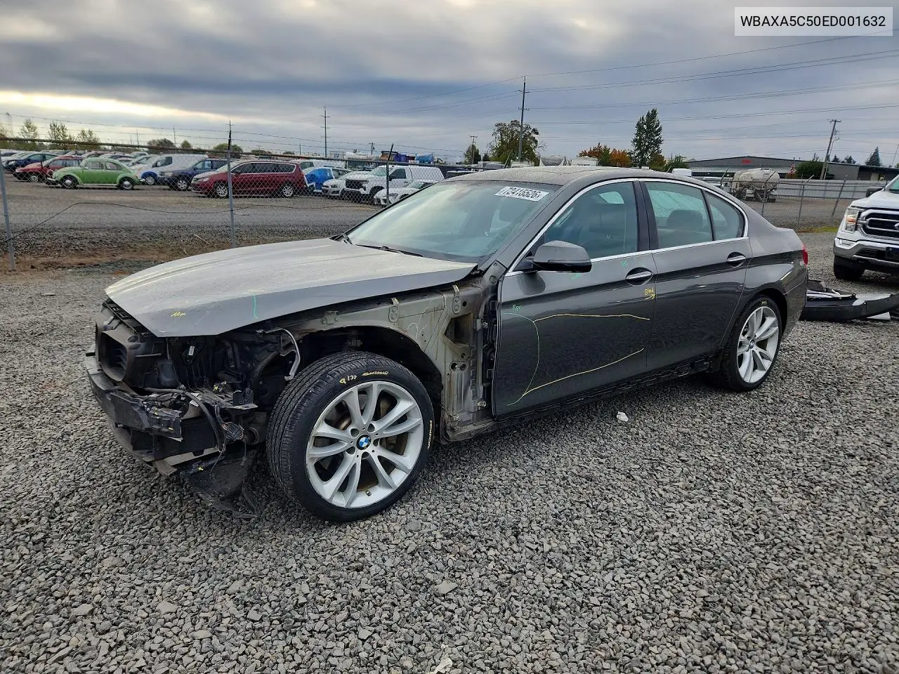 2014 BMW 535 D VIN WBAXA5C50ED001632 фото 1