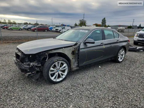 2014 BMW 535 D VIN WBAXA5C50ED001632 фото 1