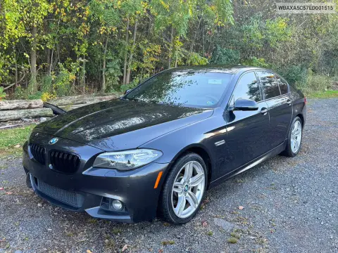 WBAXA5C57ED001515 — 2014 BMW 5ER, Мелкие вмятины и царапины, фото до ремонта