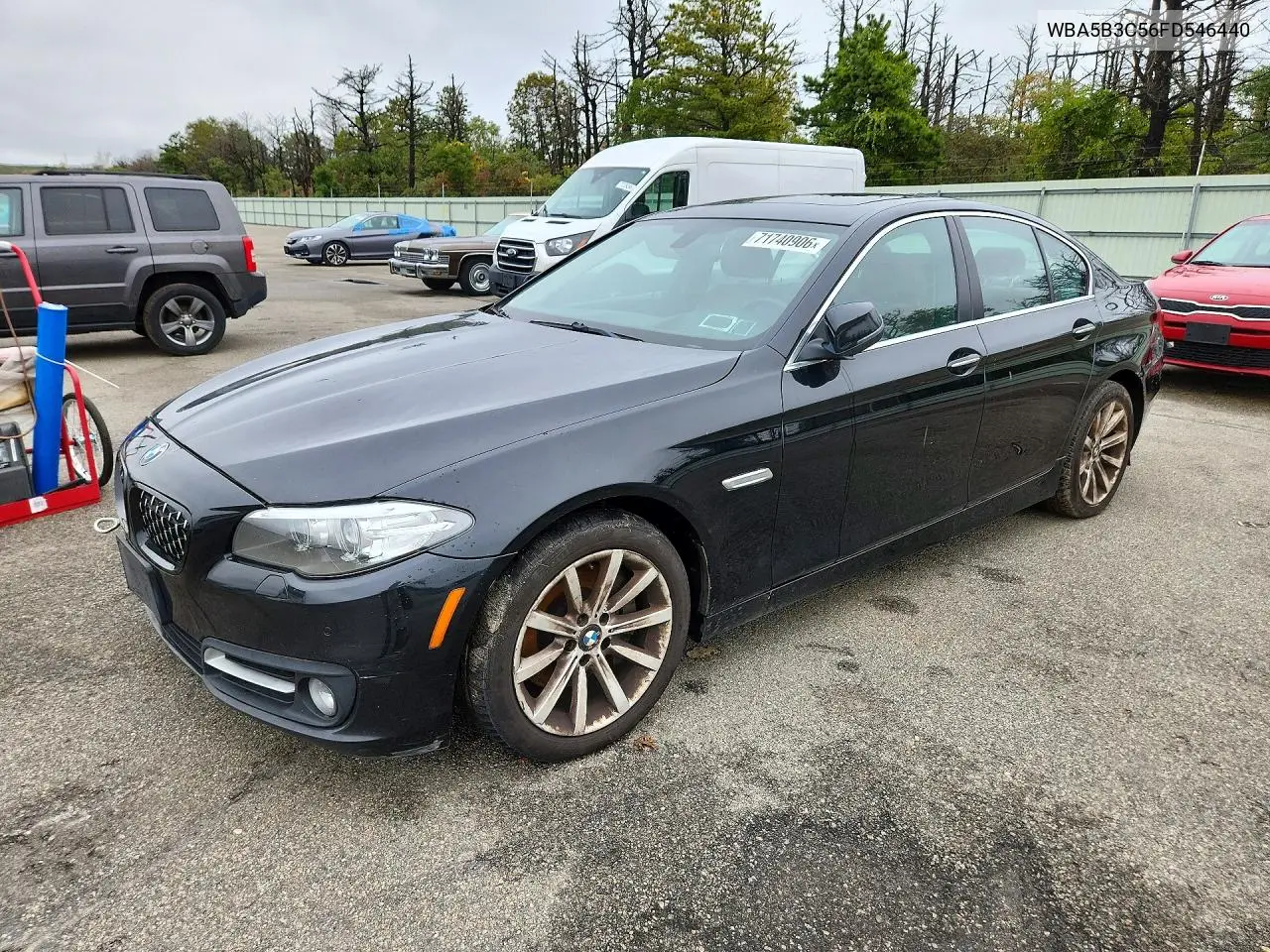 2015 BMW 535 Xi VIN WBA5B3C56FD546440 фото 1