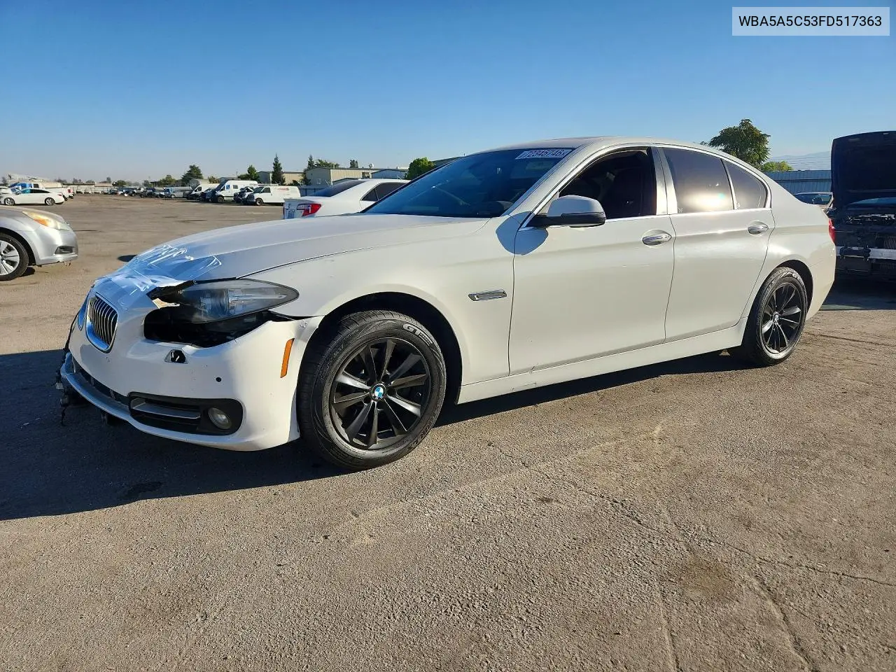 2015 BMW 528 I VIN WBA5A5C53FD517363 фото 1