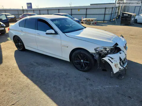 2015 BMW 528 I VIN WBA5A5C53FD517363 фото 4