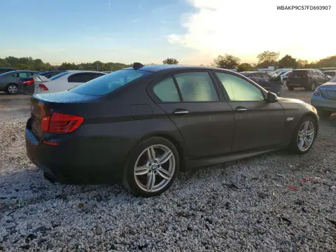 2015 BMW 550 Xi VIN WBAKP9C57FD693907 фото 3