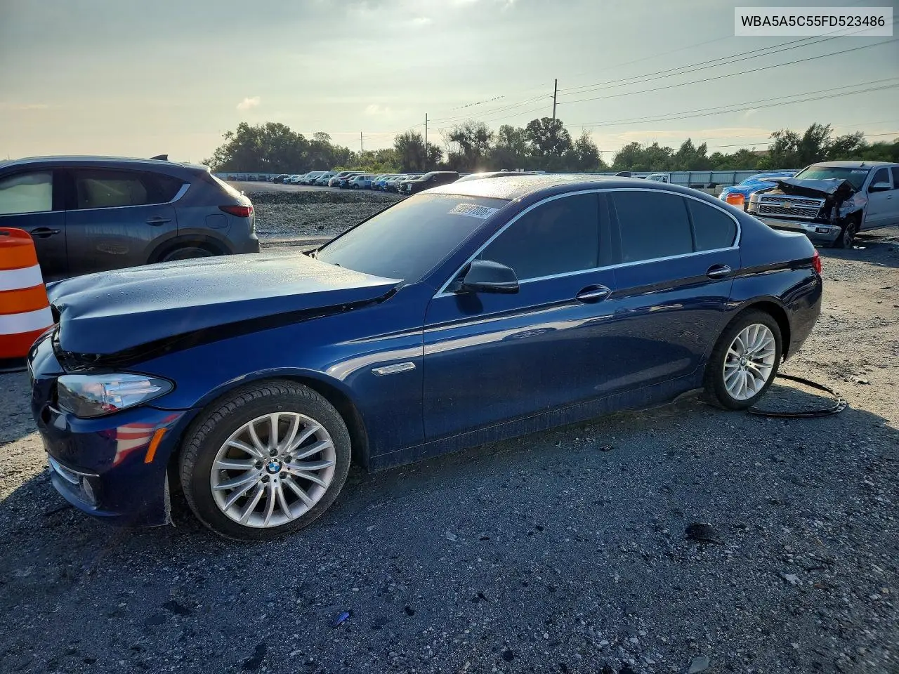 2015 BMW 528 I VIN WBA5A5C55FD523486 фото 1