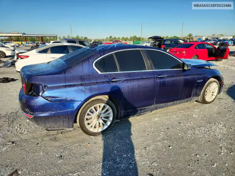 2015 BMW 528 I VIN WBA5A5C55FD523486 фото 3