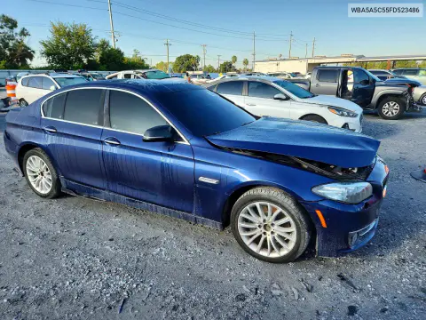 2015 BMW 528 I VIN WBA5A5C55FD523486 фото 4