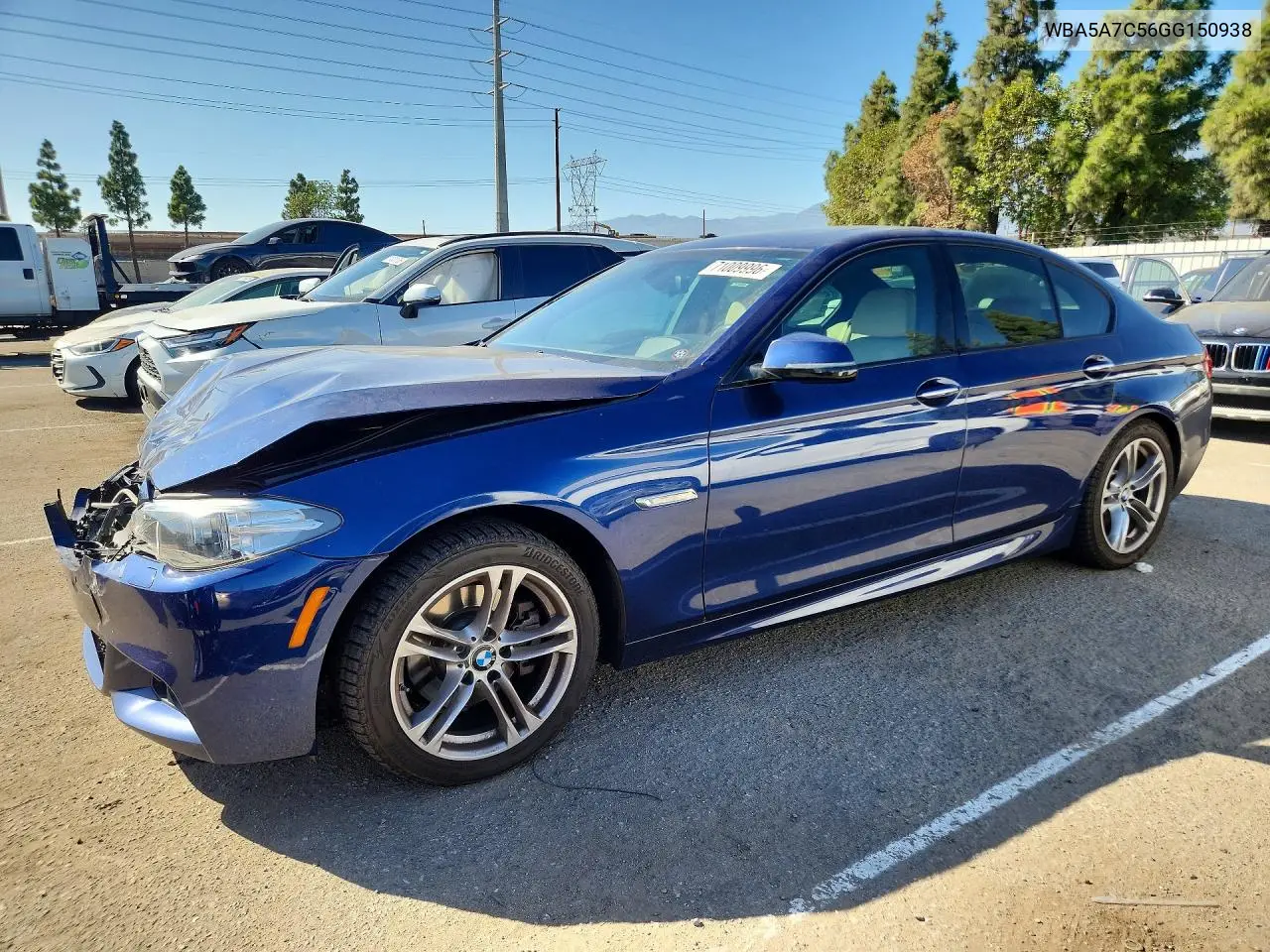 2016 BMW 528 Xi VIN WBA5A7C56GG150938 фото 1