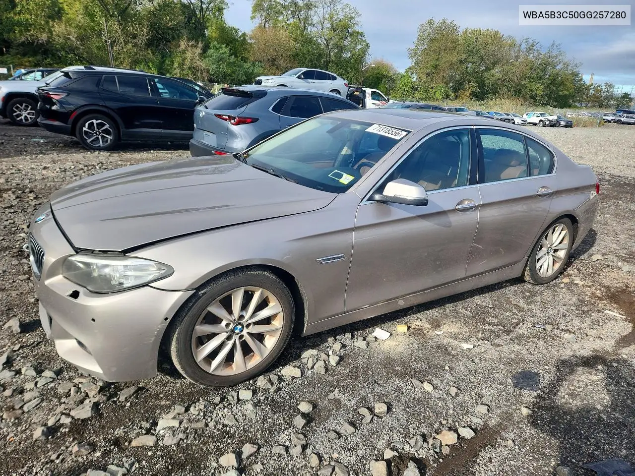 2016 BMW 535 Xi VIN WBA5B3C50GG257280 фото 1