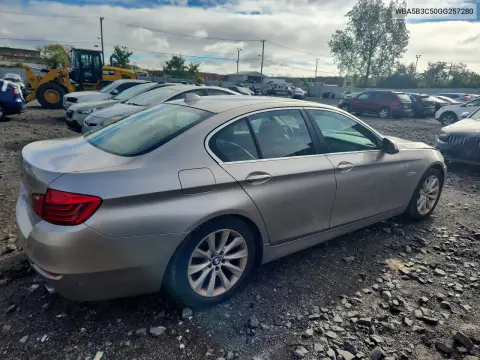2016 BMW 535 Xi VIN WBA5B3C50GG257280 фото 3