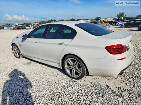 2016 BMW 535 I VIN WBA5B1C55GG134658 фото 2