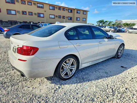 2016 BMW 535 I VIN WBA5B1C55GG134658 фото 3