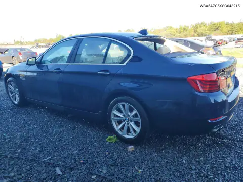 2016 BMW 528 Xi VIN WBA5A7C5XGG643215 фото 2