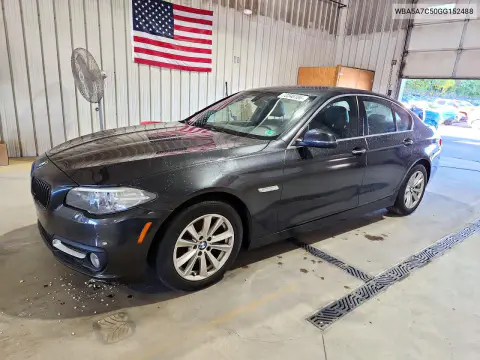 WBA5A7C50GG152488 — 2016 BMW 5ER, Механические повреждения, фото до ремонта