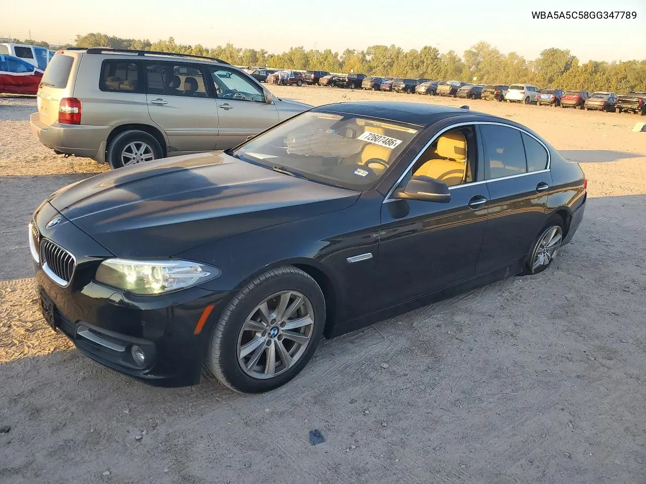 2016 BMW 528 I VIN WBA5A5C58GG347789 фото 1