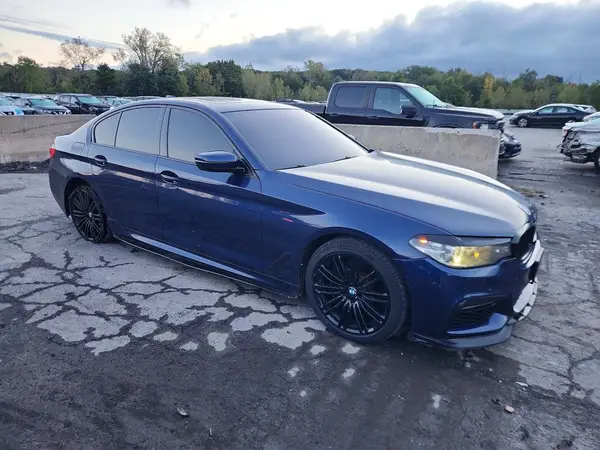 WBAJA7C53JG907509 — 2018 BMW 5ER, фото 4 с аукциона Copart 05.10.2026, Задняя часть
