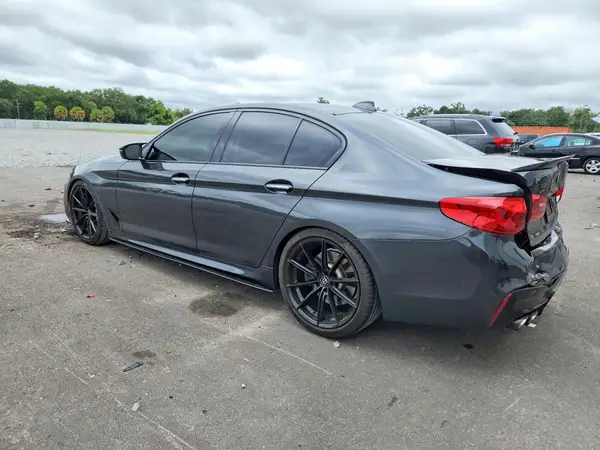 WBAJE7C56JWD53167 — 2018 BMW 5ER, фото 2 с аукциона Copart, Задняя часть