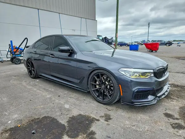 WBAJE7C56JWD53167 — 2018 BMW 5ER, фото 4 с аукциона Copart, Задняя часть
