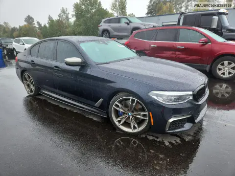 2019 BMW M550Xi VIN WBAJB9C56KB288959 фото 4