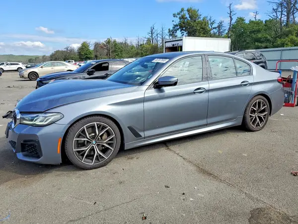 WBA13BJ01MWX34619 — 2021 BMW 5ER, Передняя часть (Front End), фото до ремонта