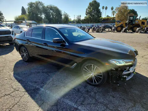 2021 BMW 530 I VIN WBA53BH01MWW95375 фото 4