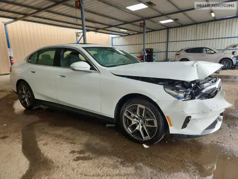 2027 BMW 530 I VIN WBA43FJ00VCY22892 фото 4